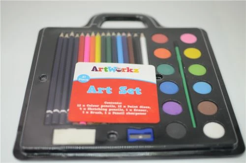Art Painting Watercolor and Colored Pencil Set