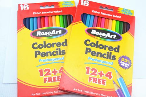 Color Box Pack of 16 Colors Pencil Set