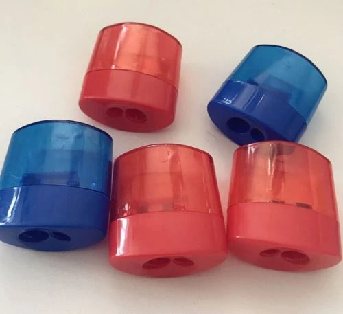 Plasitc Double Hole Pencil Sharpener