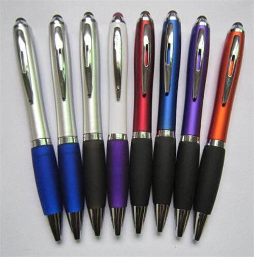 Cheap Plastic Roller Pen With Metal Clip
