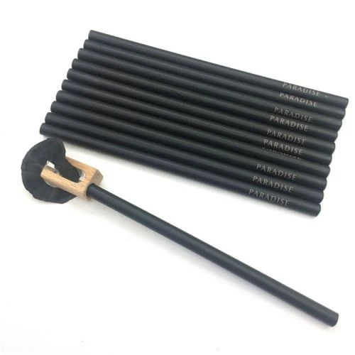 Cheap Round Black Wood Pencil