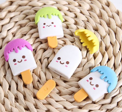 Cute Ice Cream Shape Eraser