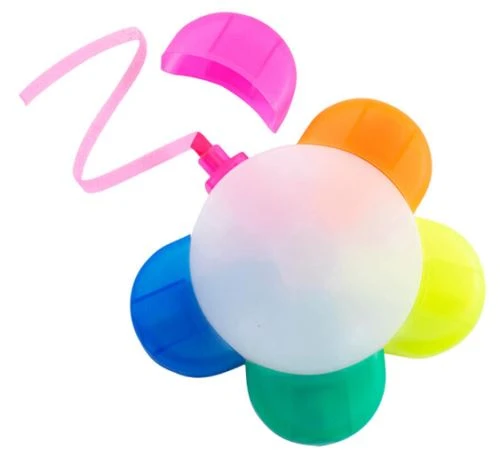 5 Colors Flower Shaped Highlighter