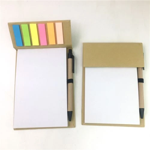 ECO Friendly Pen Notebook Sticky Note Set
