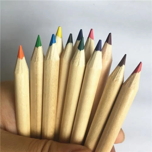 Brand Logo Mini Nature Wood Drawing Pencils