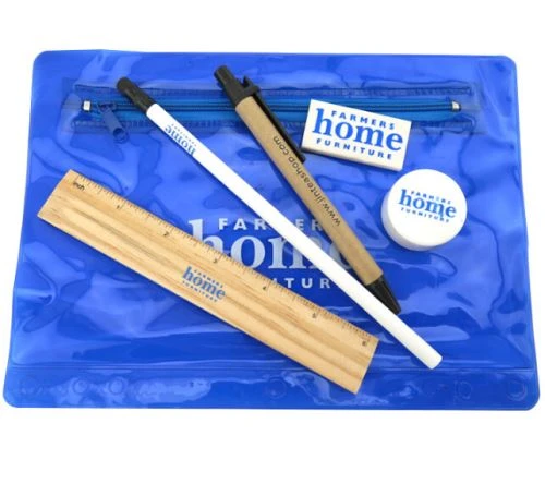 Superior PVC Pouch OEM Stationery Set
