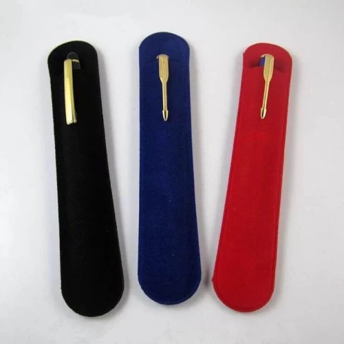 Velvet Pouch Pen Set For Gift
